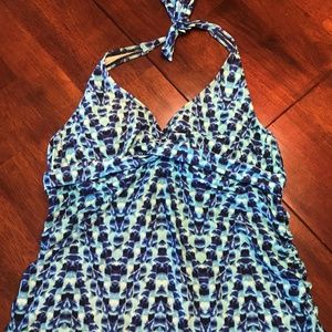 Two Athleta Tankini Swimsuit Tops